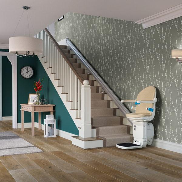 1000 stairlift bottom of stairs