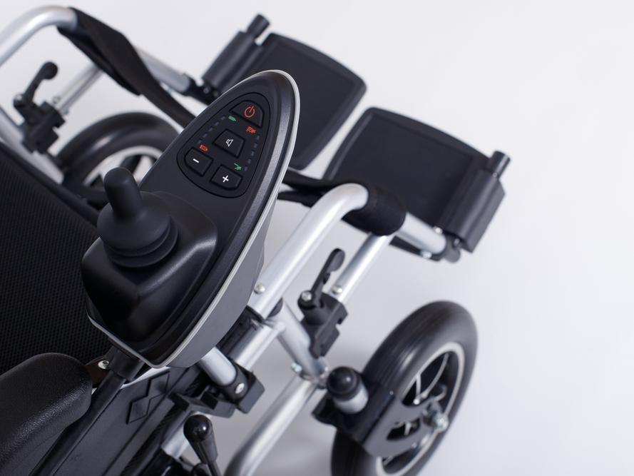 power chair control panel
