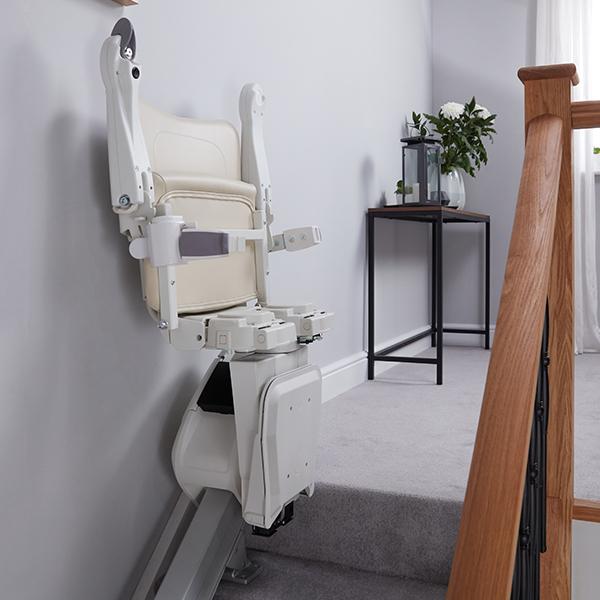 folded stairlift