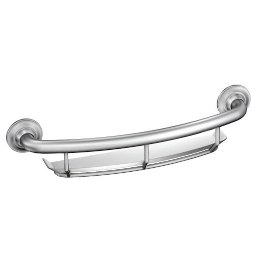 Grab Bar with Shelf