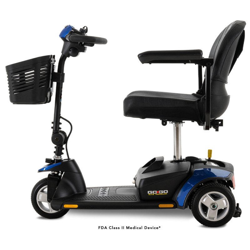 go-go elite traveller side view
