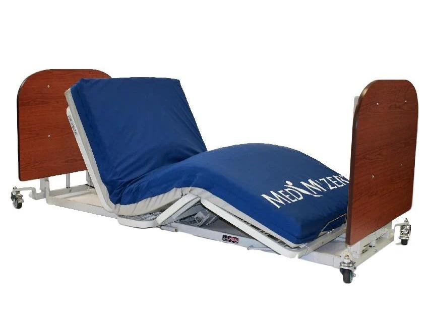 allcare floor level bed folded