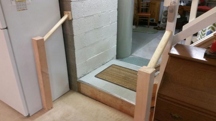 Short Wood Railing