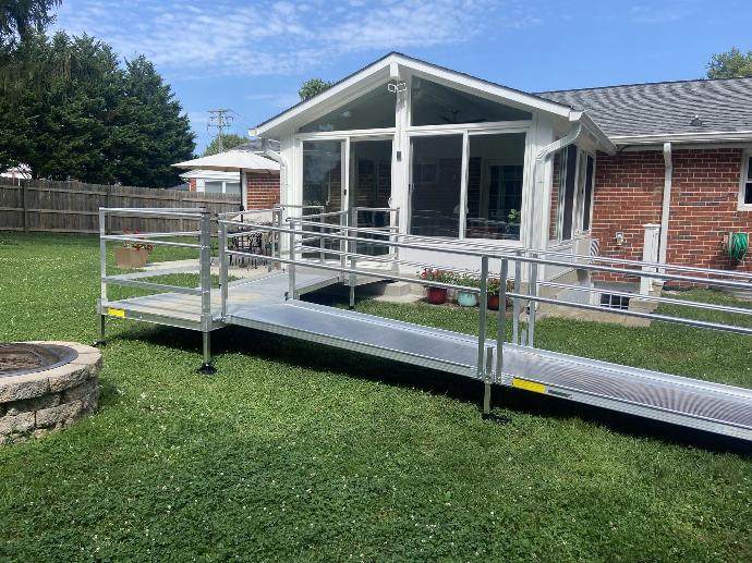 Aluminum Modular Ramp