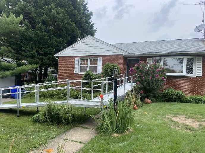 Modular Home Ramp Installation