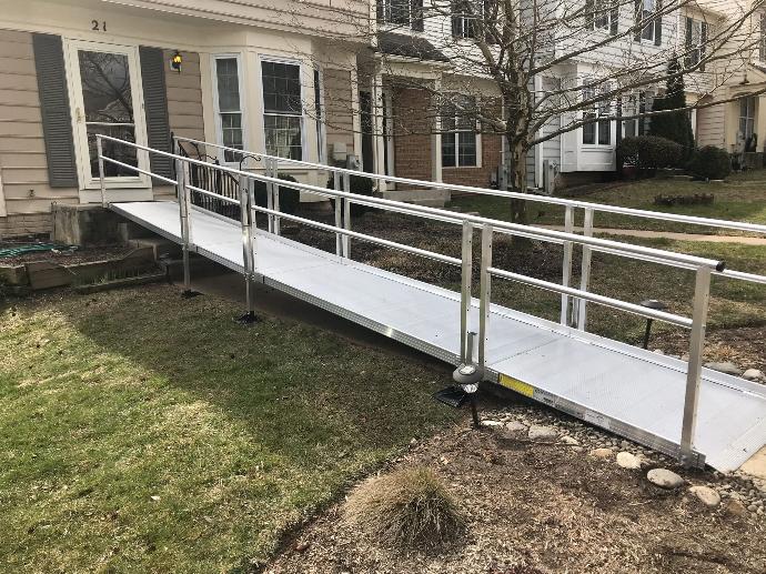 Modular Ramp Installation