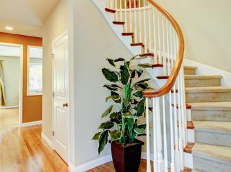 curved staircase